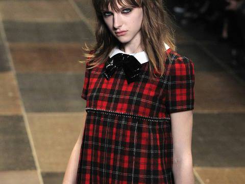 Красиви в шотландско каре