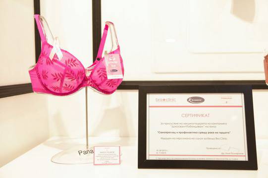 Кампания с усмивка срещу рака на гърдата