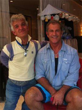 Мел Гибсън си взе автограф от Георги Софкин