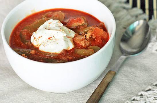 Телешко със зелен фасул