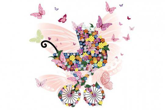 Пеперуди в детската стая