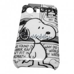 Заден предпазен капак (Snoopy) за Samsung S5360 Galaxy Y