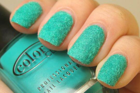 Плюшени нокти за есента и зимата