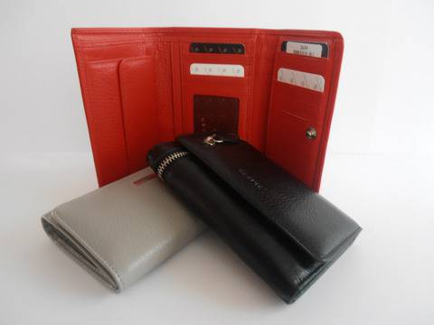 Дамско портмоне от естествена кожа в няколко цвята – Кожени изделия Dawson