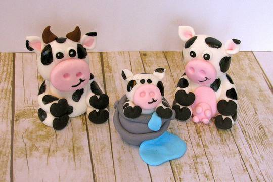 Захарен фондан за моделиране на фигурки