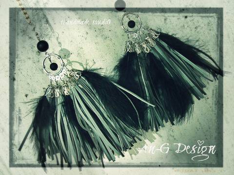 Обици Shaggy Crow