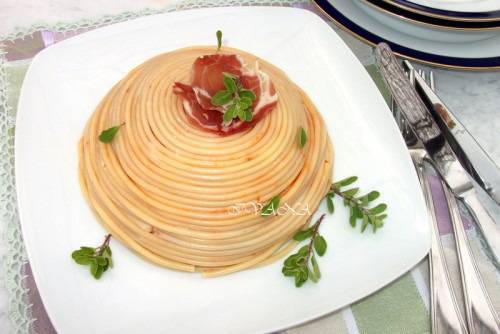 Тимбало с макарони