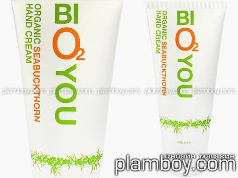 Органичен крем за ръце с масло от морски зърнастец – Bio2You