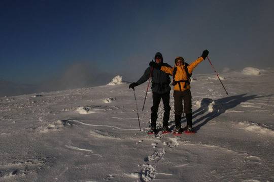 Зимен преход до заслон Страшното езеро и изкачване на връх Голяма Попова капа