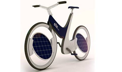 Колело на слънчеви батерии