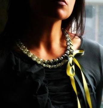 Очарователни колиета от подръчни материали