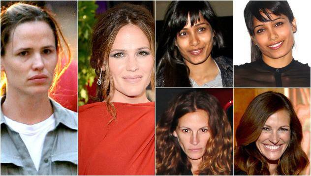 Вижте поразителната разлика: Звезди с и без грим (част 2) видяна 3875 коментари 1