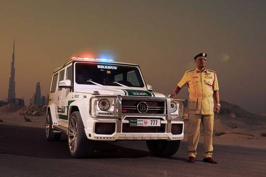 G 63 AMG от Brabus за полицията на Дубай