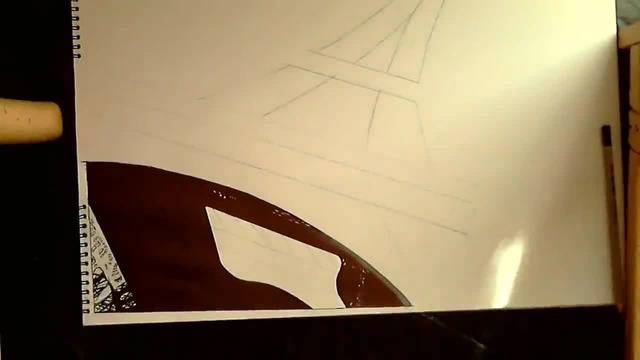 Реалистично рисуване на Айфеловата кула