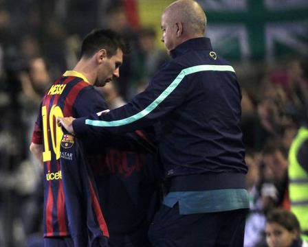 Барселона обясни за контузията на Лионел Меси