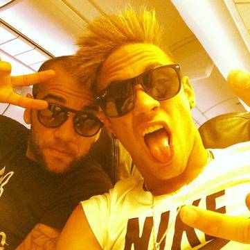 Неймар с нова прическа (снимка)