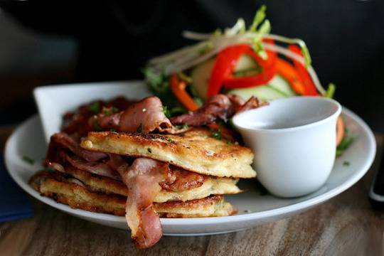 Омлет с царевично брашно