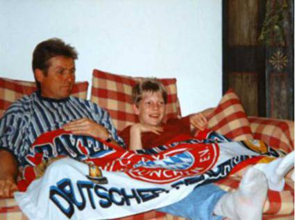 Звездите на Байерн като деца (галерия)