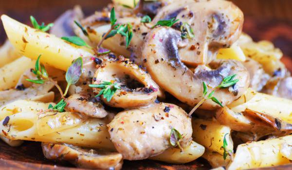 Паста Пене с гъби