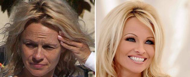 10 снимки на световни звезди без грим и Photoshop