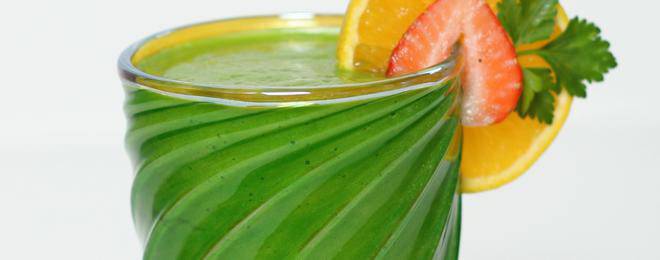 Зеленчуково смути с домати и чушка