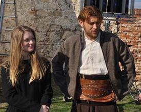 Снимат от въздуха монументални кадри във филма за Левски