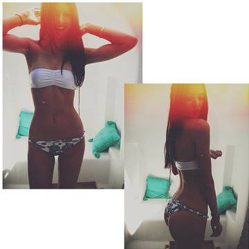 Малката Кардашиян се снима гола