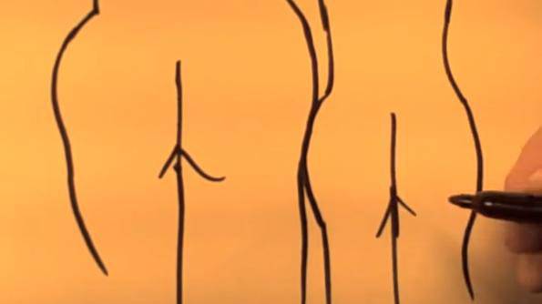 ВИДЕО: Как да рисувате страхотни женски дупета