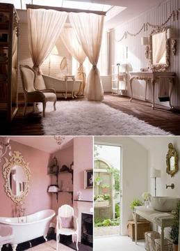 Идеи за голямата винтидж баня и малката й сестричка