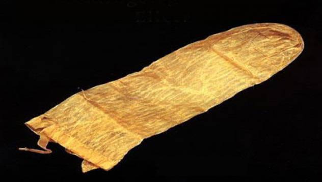 Историята на първия презерватив видяна 2039 2