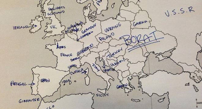 Комично! Янки се опитват да попълнят картата на Европа