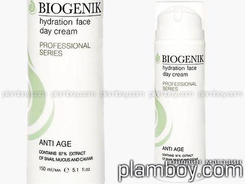 Професионален хидратиращ дневен крем за лице с екстракт от слуз и хайвер на охлюв – BioGenik