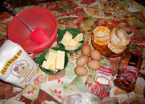 Коледен портокалов сладкиш