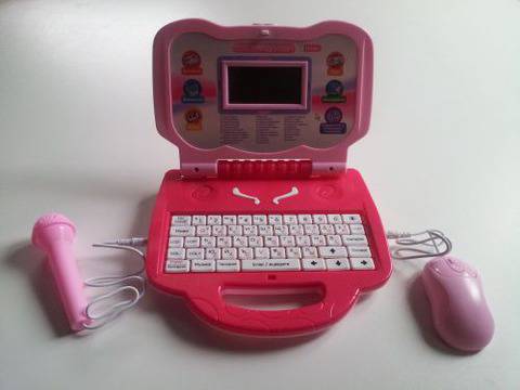 ДЕТСКИ ОБУЧАВАЩ ЛАПТОП. БЪЛГАРО-АНГЛИЙСКИ С 30 ФУНКЦИИ