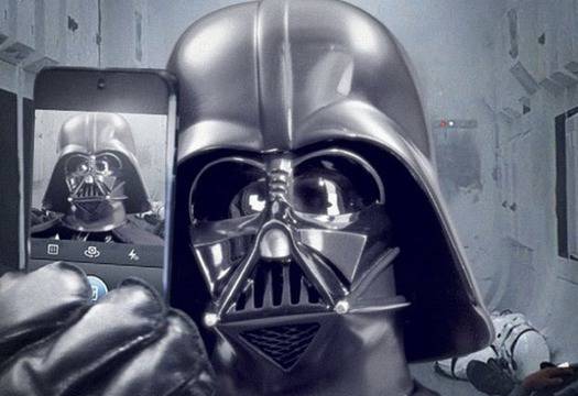 Дарт Вейдър вече в Instagram