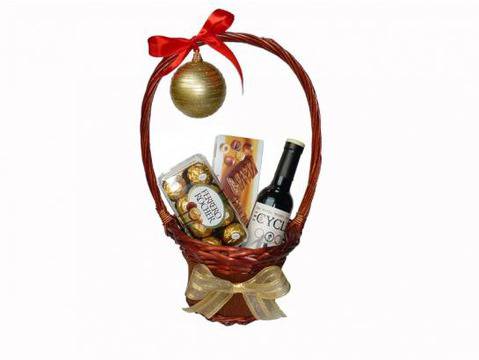 Спечелете коледна кошница с лакомства