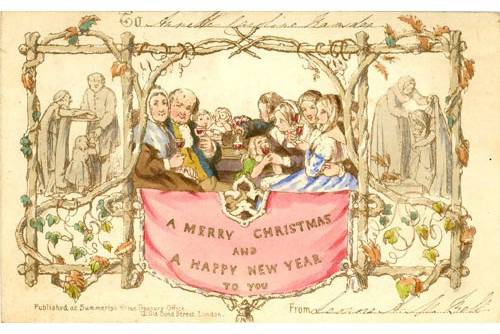 Най-скъпата коледна картичка в света