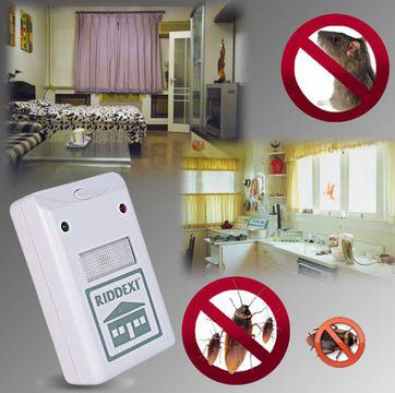 Riddex Pro Plus – уред против гризачи, хлебарки, мравки, паяци.