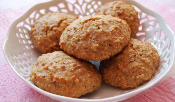 Курабийки с просо и сладко от боровинки