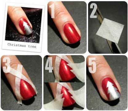 Как да си направим празничен маникюр за Коледа