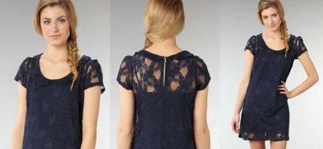 Дантелените рокли са идеални за коледно парти