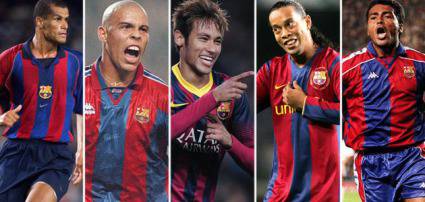 Неймар по петите на Роналдиньо