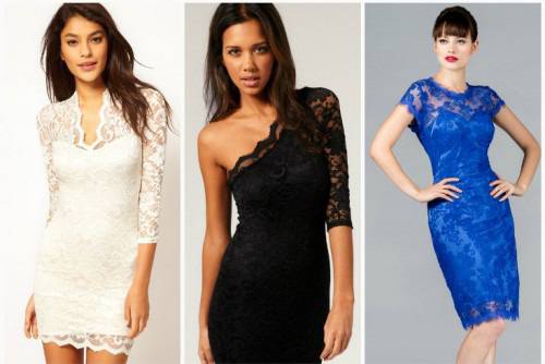 Дантелените рокли – идеални за коледно парти