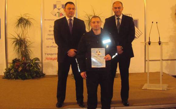 Бургазлия стана „Полицай на годината“