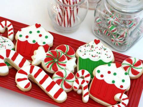 Най-красивите коледни мъфини и сладки