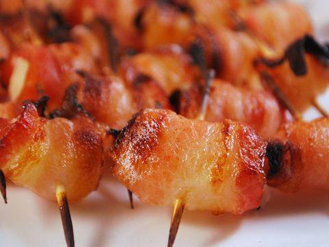 Хапки с ананас и бекон