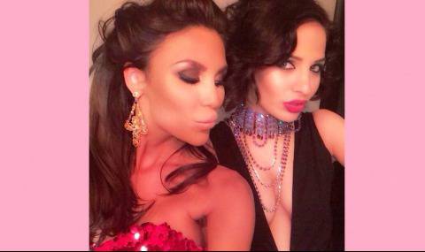 Моника Валериева с обеци за 1000 евро в новогодишната нощ