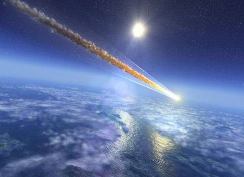 Астероид навлезе в земната атмосфера над Атлантическия океан