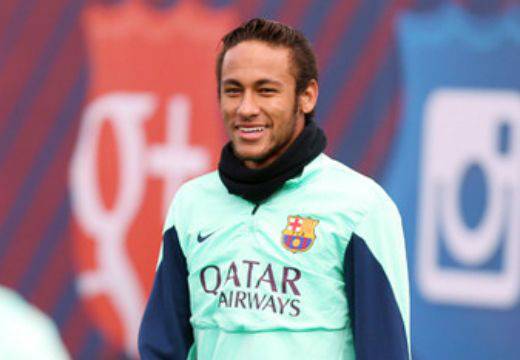 Неймар с нова прическа