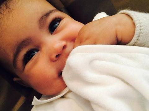 Дъщерята на Ким Кардашиян е копие на татко си